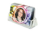 Single Slot Acrylic Plastic Business Card Holder